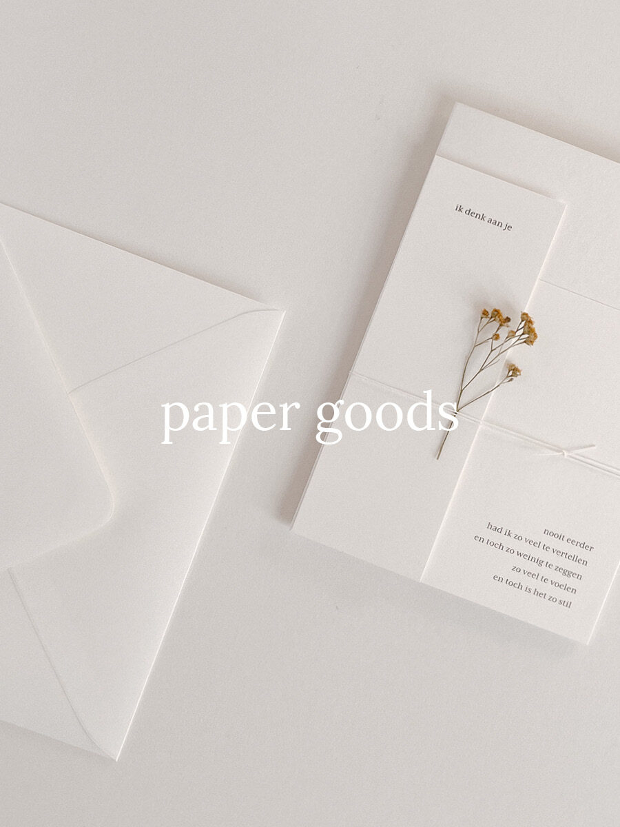 paper goods